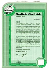 Sodick Co.,Ltd. 4 Inhaber -