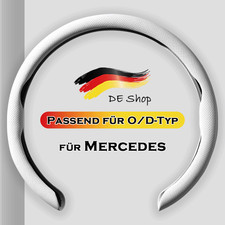 Für Mercedes Nappaleder Auto Lenkradbezug Mode Anti-Rutsch-Leder Auto Innenraum