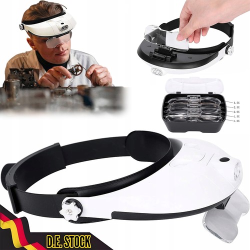Stirnlupe led kopfbandlupe - stirnlupe,