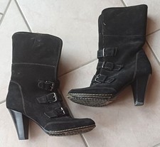 Stiefeletten Gr. 39 Wildleder