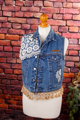 Vintage denim weste diesel - denim,