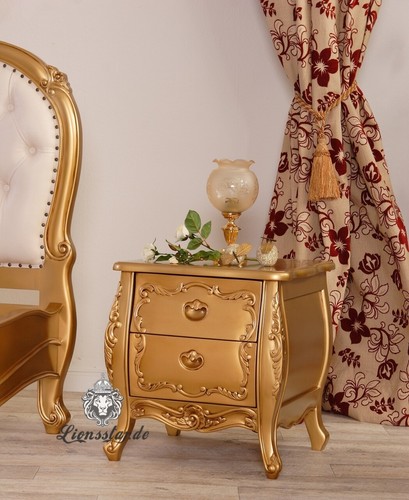 Nachttisch gold - nachttisch,