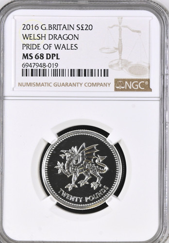 2016 silber welsh dragon - £20,