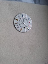corum admirals cup, Dial and