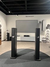 KEF LS 60 wireless Schwarz WLAN HIFI Lautsprecher Aktivlautsprecher vorführer