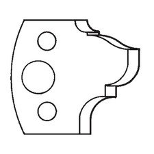 Scheppach Profilmesser Paar