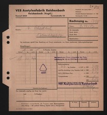 REICHENBACH, Rechnung 1953