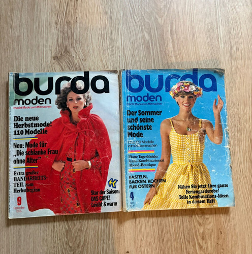 Burda moden zeitschrift zwei - burda,