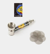 2x Bulldog Metall Pfeife + 5