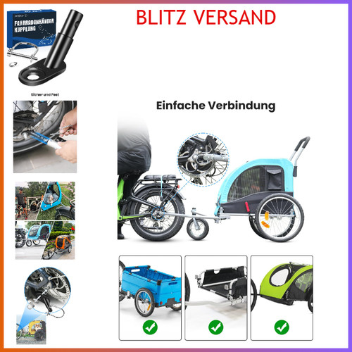 Fahrradanhänger kupplung - fahrradanhänger,