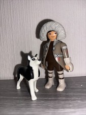 Playmobil 70139 Figur Serie 2 Movie Eskimo Husky Winter Schnee Sammelfigur