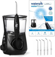Waterpik Professional Water Flosser Testsieger 2025 6x Aufsätze 10 Modi Schwarz