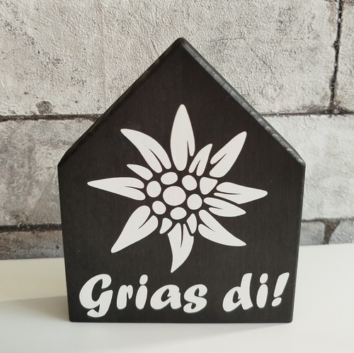 Deko häuschen holz grias - deko,