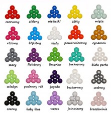 50 Baby Balls 6cm, 19 Colors