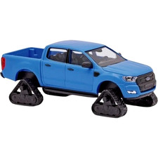 Busch 52849 Ford Ranger mit Raupenantrieb  (2016) in blau 1:87/H0 NEU/OVP
