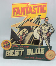 SELTENES Antikes Werbe Schild Pappaufsteller FANTASTIC Thekenaufsteller 50er TOP