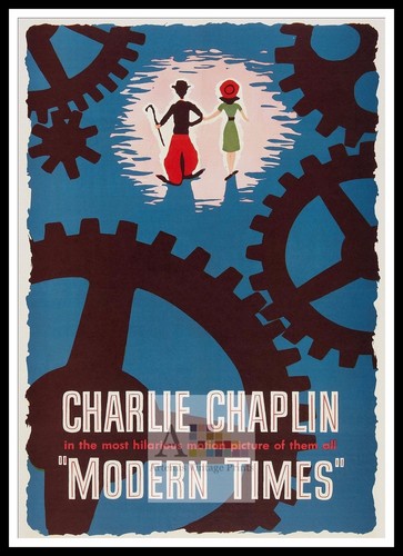 Modern times9 filmplakat a2 - modern,