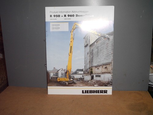 Liebherr r950 r960 demolition - liebherr,