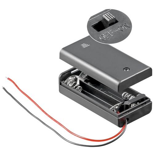 Batterie akku halter für 2x - für,