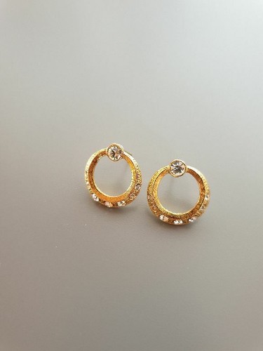 Modeschmuck vergoldet ohrringe - modeschmuck,