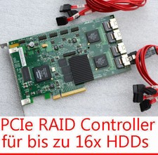 16x SATA RAID PCIe CONTROLLER