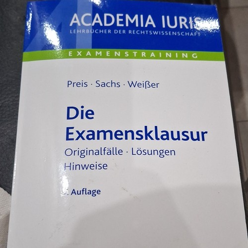 Die examensklausur academia - examensklausur,
