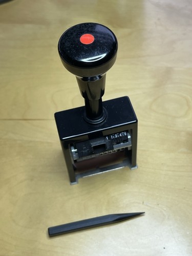 Reiner paginierstempel b6k - paginierstempel,