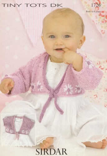 Baby kind bolero strickjacke - &,