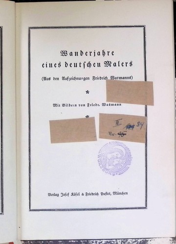 Wanderjahre eines deutschen