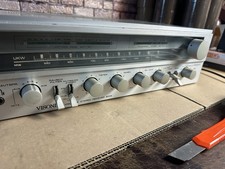 Visonik 8005, MW/UKW Stereo Receiver Silber Funktioniert