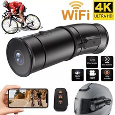 Motorrad Helm Kamera WiFi - Dual Fischauge Objektiv Nachtsicht Aufnahme