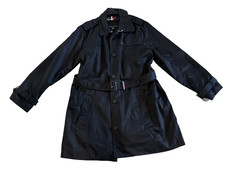 Tommy Hilfiger Mantel Heritage Trenchcoat Blau Dunkelblau Jacke NEU TOP!