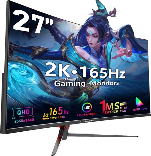 Curved gaming monitor zoll - curved,