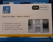 ESU 59626 LokPilot Decoder V5.0 DCC 6-poliger Stecker NEM 651 + OVP