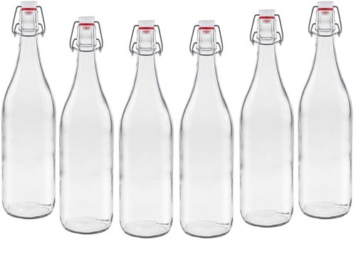 Leere glasflaschen mit - glasflaschen,