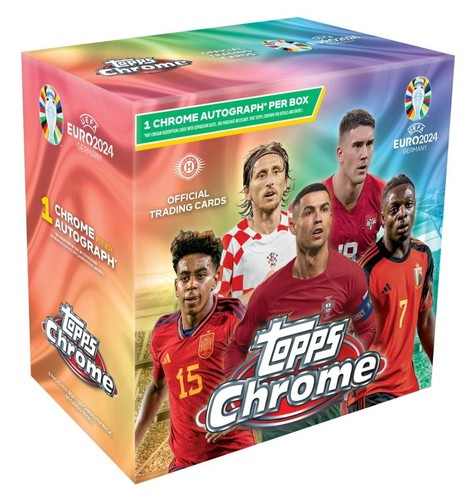 Topps chrome uefa - chrome, 2024