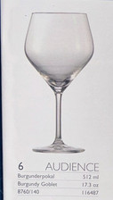 GLAS BURGUND AUDIENCE SCHOTT