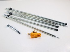 Eurotrail Aufstellstangen-Set Gestänge-Set für Sonnenvordach 3tlg. Camping Carav