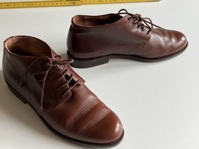 Schnürschuhe,Halbschuh Cognacfarben, Leder von "Freundin",die Zeitschrift, Gr.36