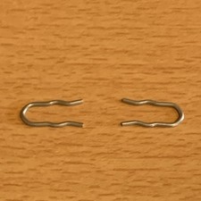 2 x Delonghi Federklammer für den Raccord Anschluss am Thermoblock