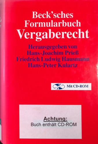 Beck sches formularbuch - beck'sches,