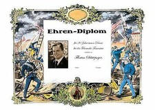 ** Feuerwehr Ehrendiplom mit