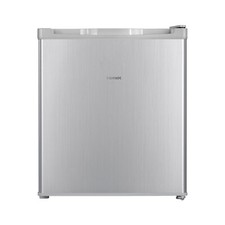 homeX CM1012-W kleiner Kühlschrank | 41 Liter Nutzinhalt | Cool-Zone I Silber