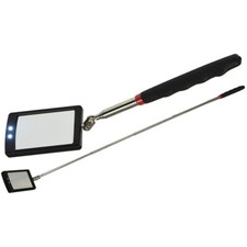 Teleskop spiegel mit led - spiegel,