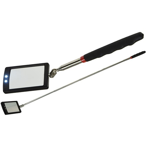 Teleskop spiegel mit led - mit,