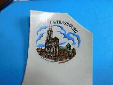 Aufkleber Wasserschiebebild "Strasbourg" Bild Oldtimer Motorrad Motorroller PKW 