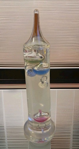 Vintage galileo thermometer - galileo,