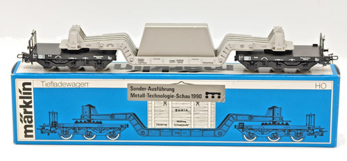 Märklin 4618 tiefladewagen - märklin,