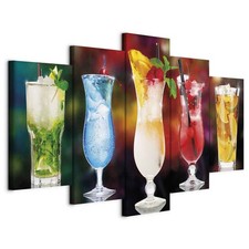 Wandbild 5 tlg Groß