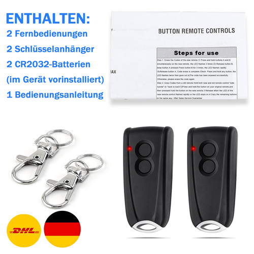 Garagentor handsender für - 2x,
